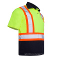 High Visibility Work T Shirt Safety Yellow Shirt